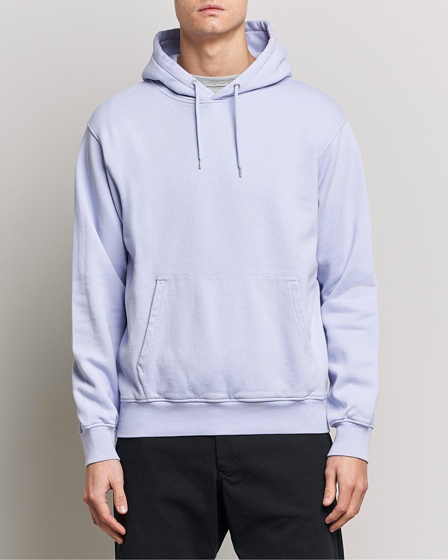 Herr | Tröjor | Colorful Standard | Classic Organic Hood Soft Lavender