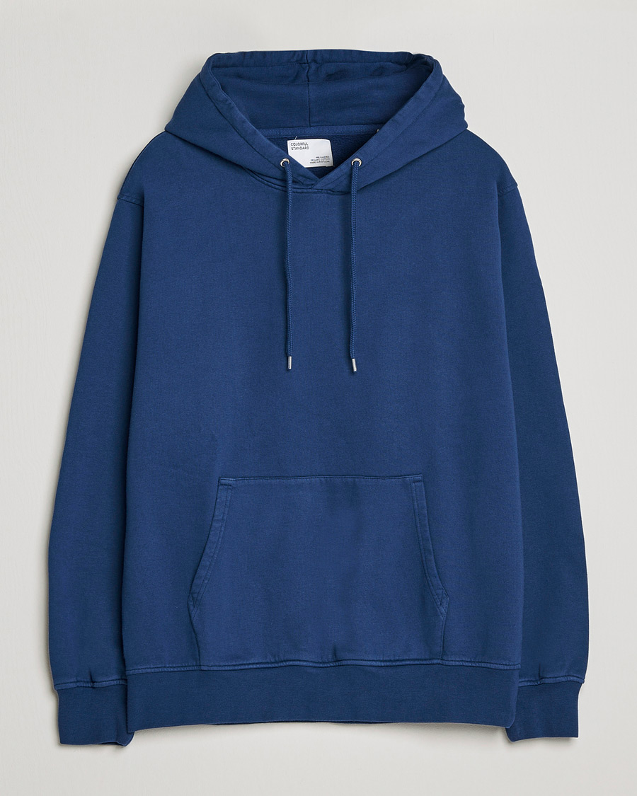 Herr | Tröjor | Colorful Standard | Classic Organic Hood Royal Blue