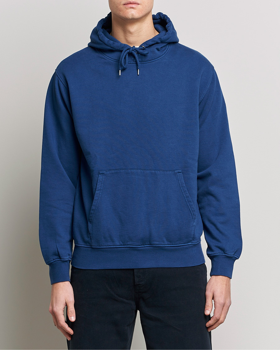 Herr | Avdelningar | Colorful Standard | Classic Organic Hood Royal Blue