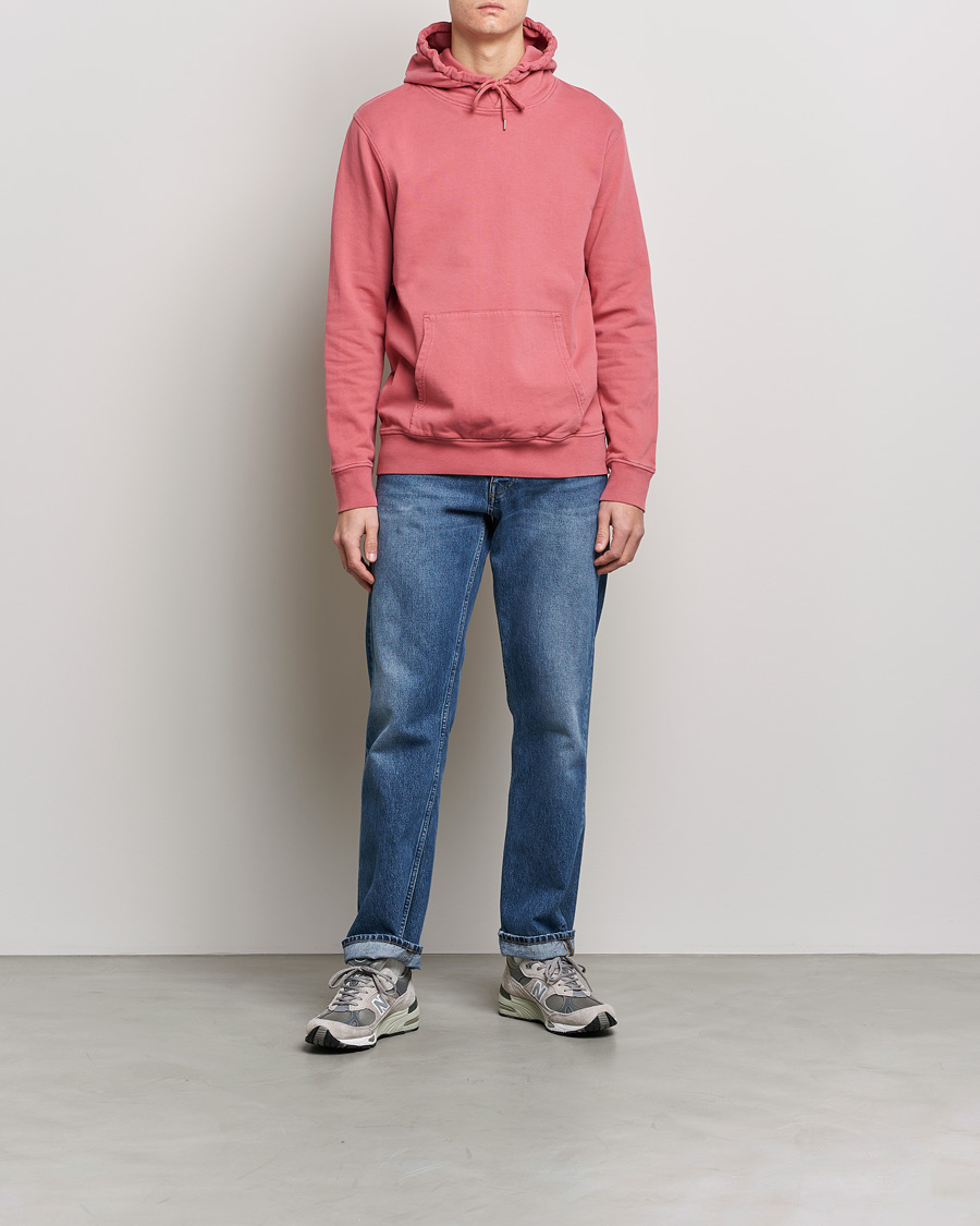 Herr | Tröjor | Colorful Standard | Classic Organic Hood Raspberry Pink