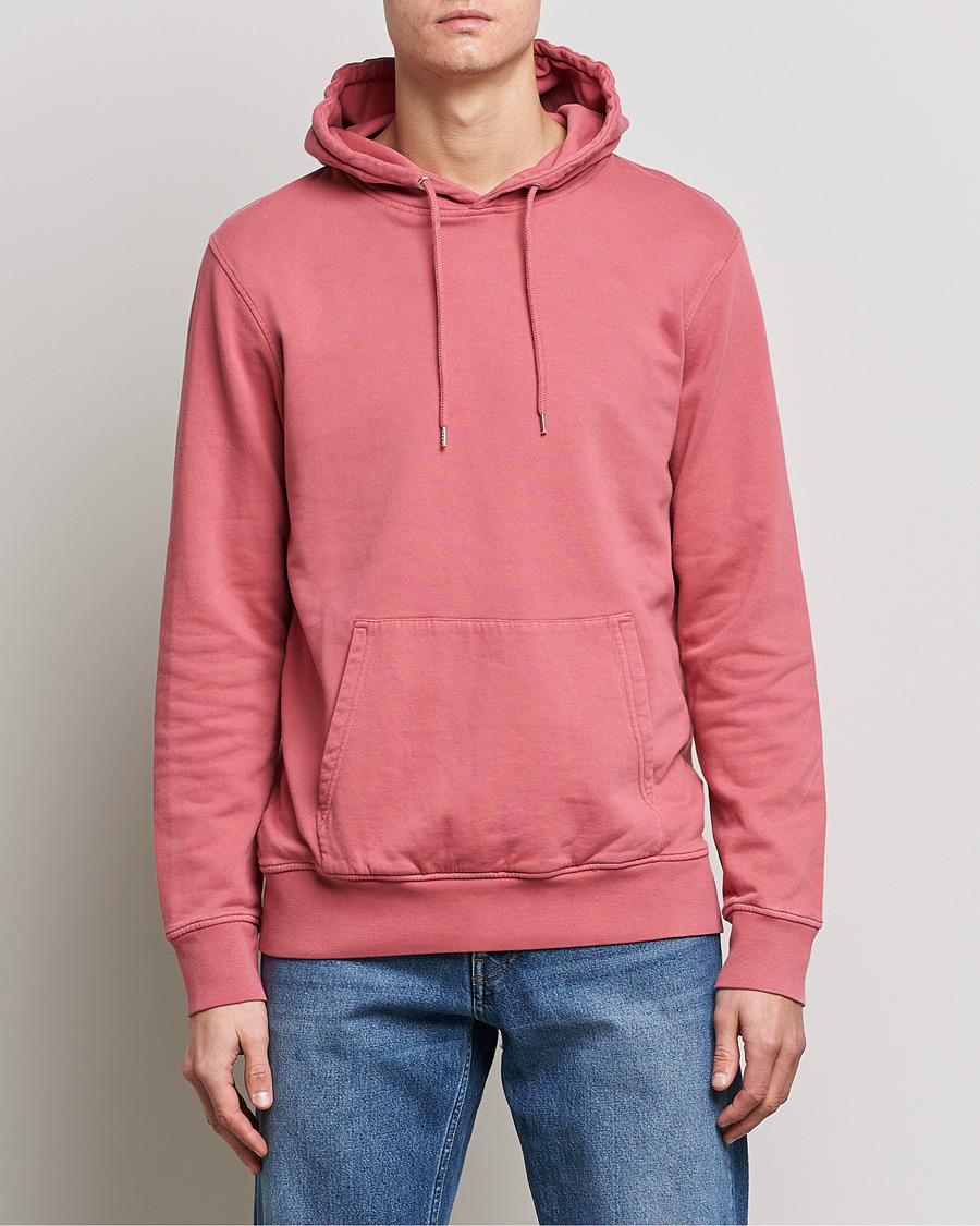 Herr | Tröjor | Colorful Standard | Classic Organic Hood Raspberry Pink