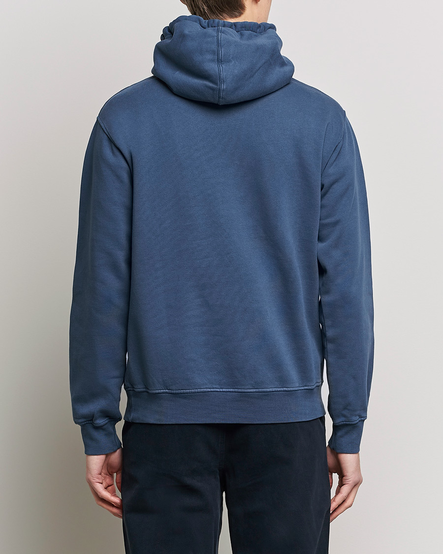 Herr | Tröjor | Colorful Standard | Classic Organic Hood Petrol Blue