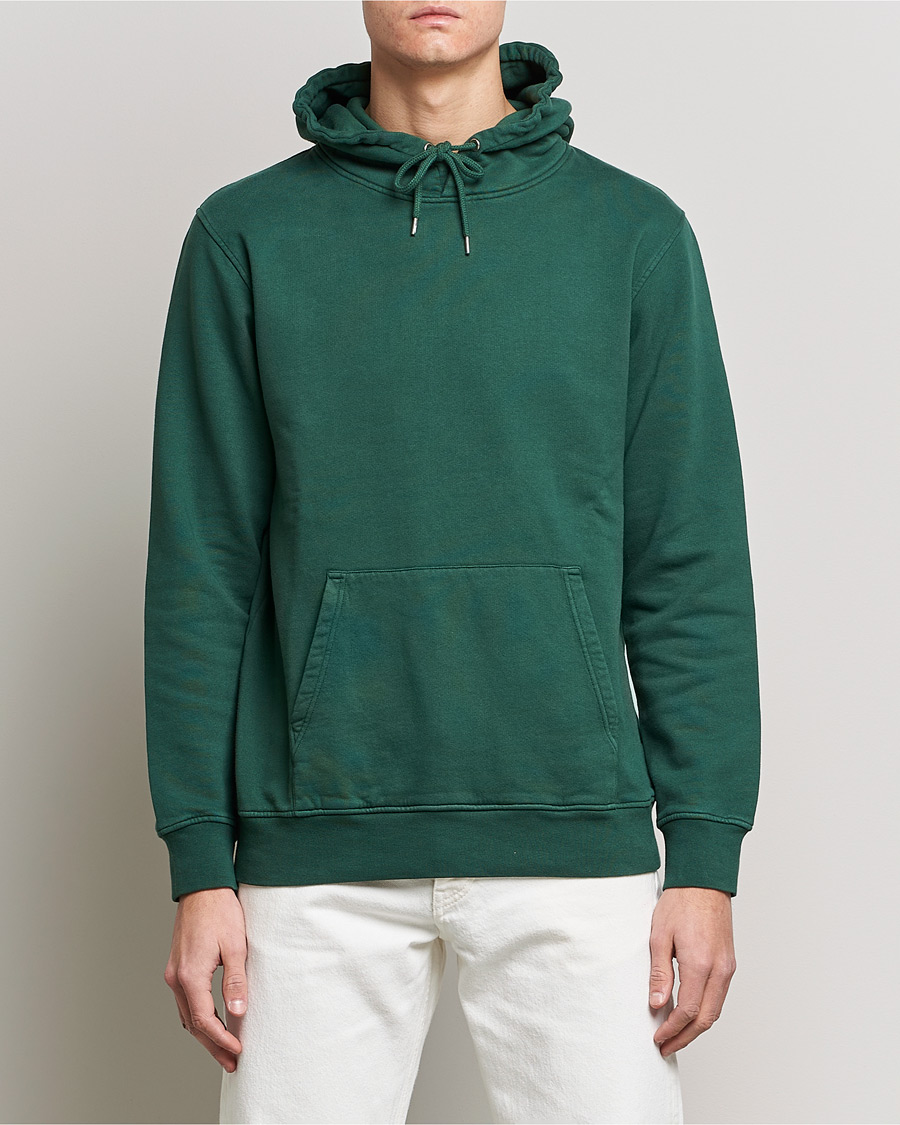 Herre | Hættetrøjer | Colorful Standard | Classic Organic Hood Emerald Green