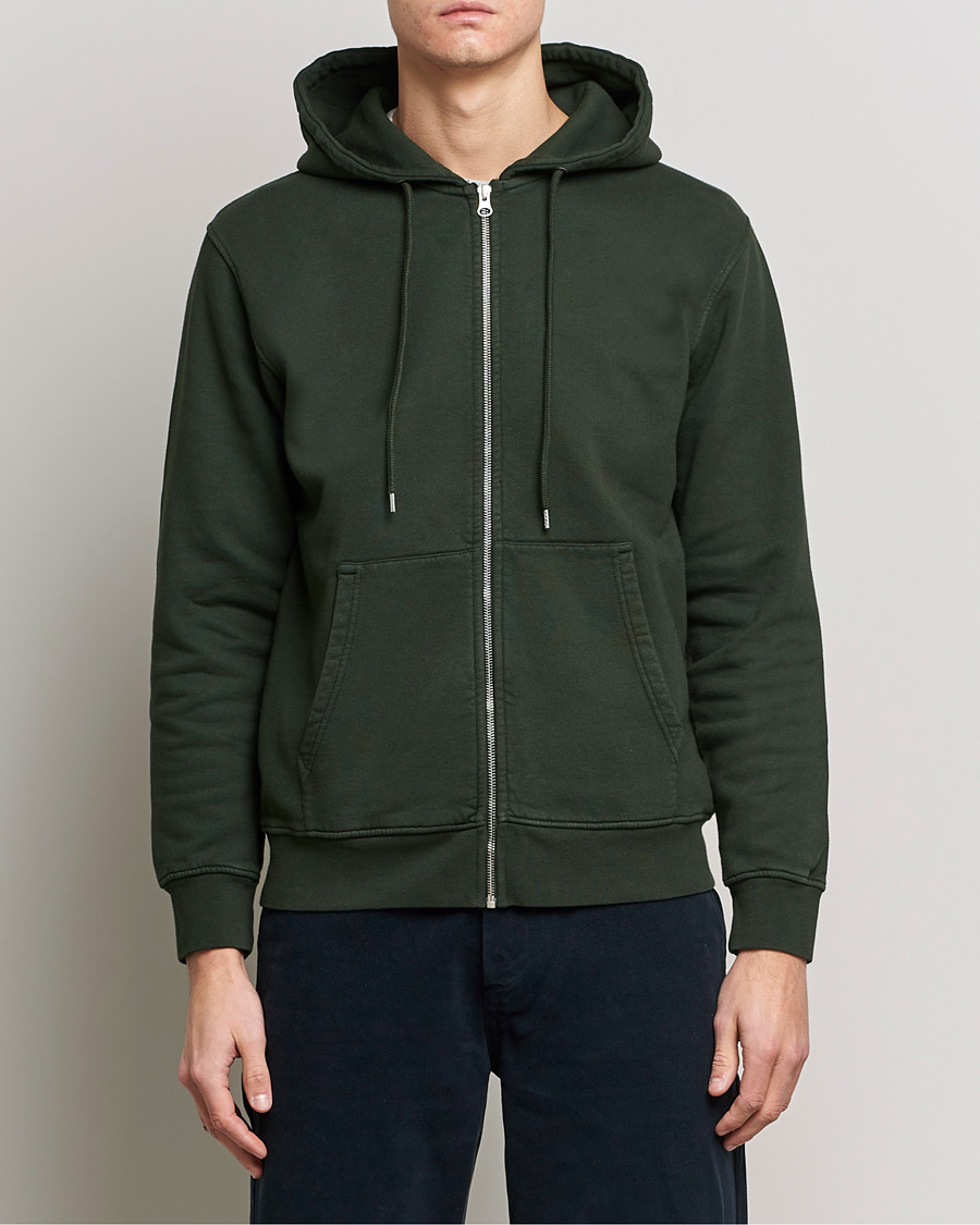 Herr |  | Colorful Standard | Classic Organic Full Zip Hood Hunter Green