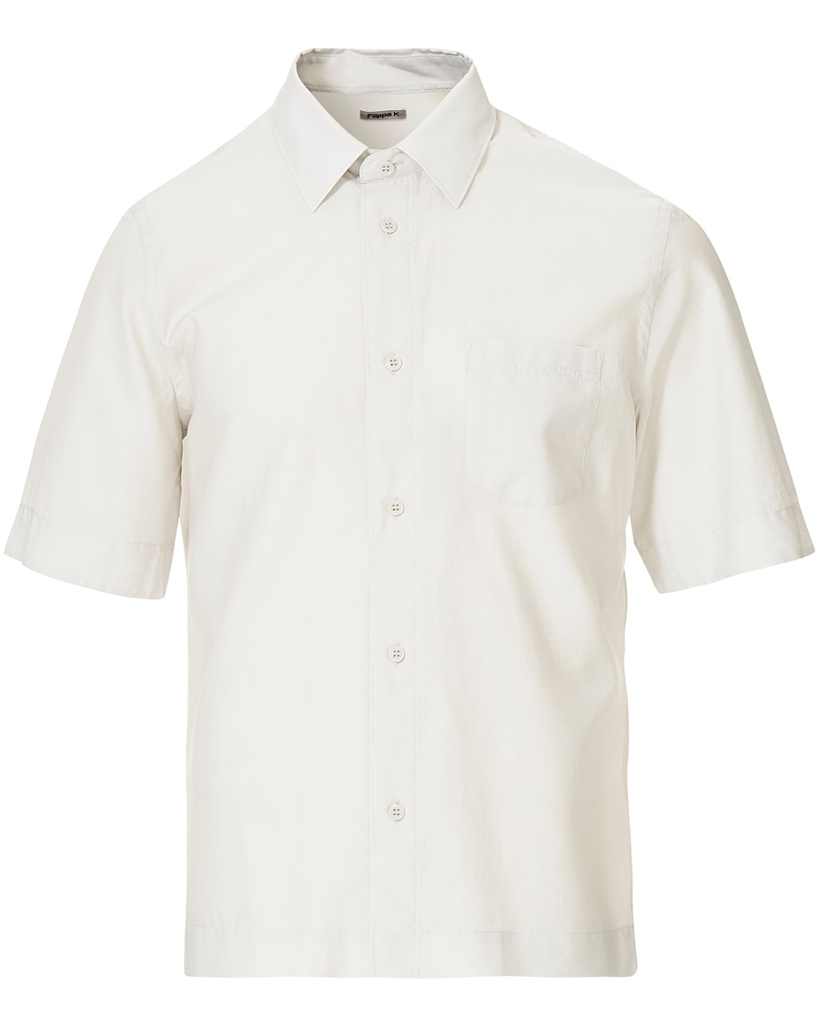 Herr | Skjortor | Filippa K | Owen Short Sleeve Shirt Sterling Grey
