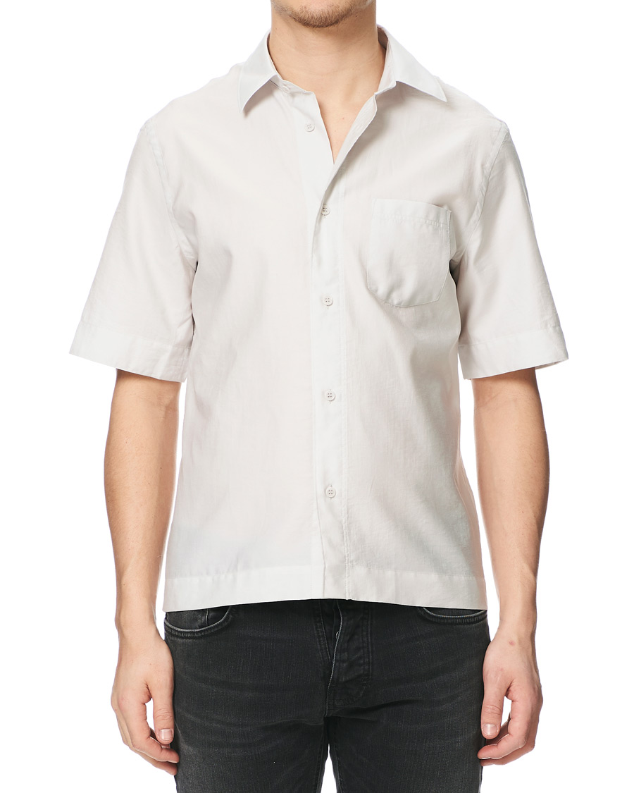 Herr | Skjortor | Filippa K | Owen Short Sleeve Shirt Sterling Grey