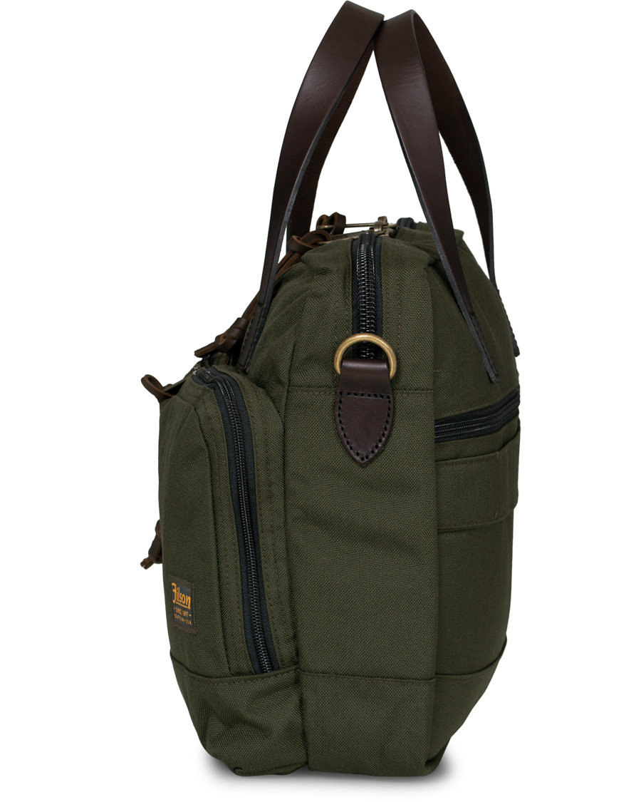 Herr | Filson Dryden Balistic Nylon Briefcase Otter Green | Filson | Dryden Balistic Nylon Briefcase Otter Green