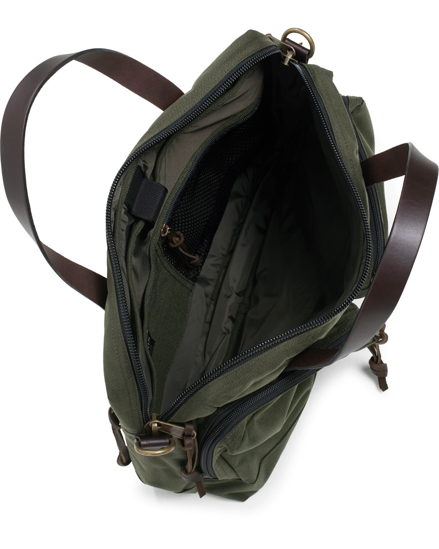 Herr | Filson Dryden Balistic Nylon Briefcase Otter Green | Filson | Dryden Balistic Nylon Briefcase Otter Green