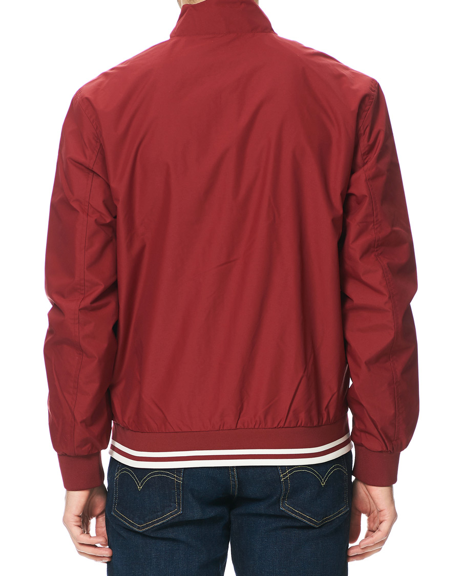 Herr | Jackor | Fred Perry | Brentham Jacket Wine Red