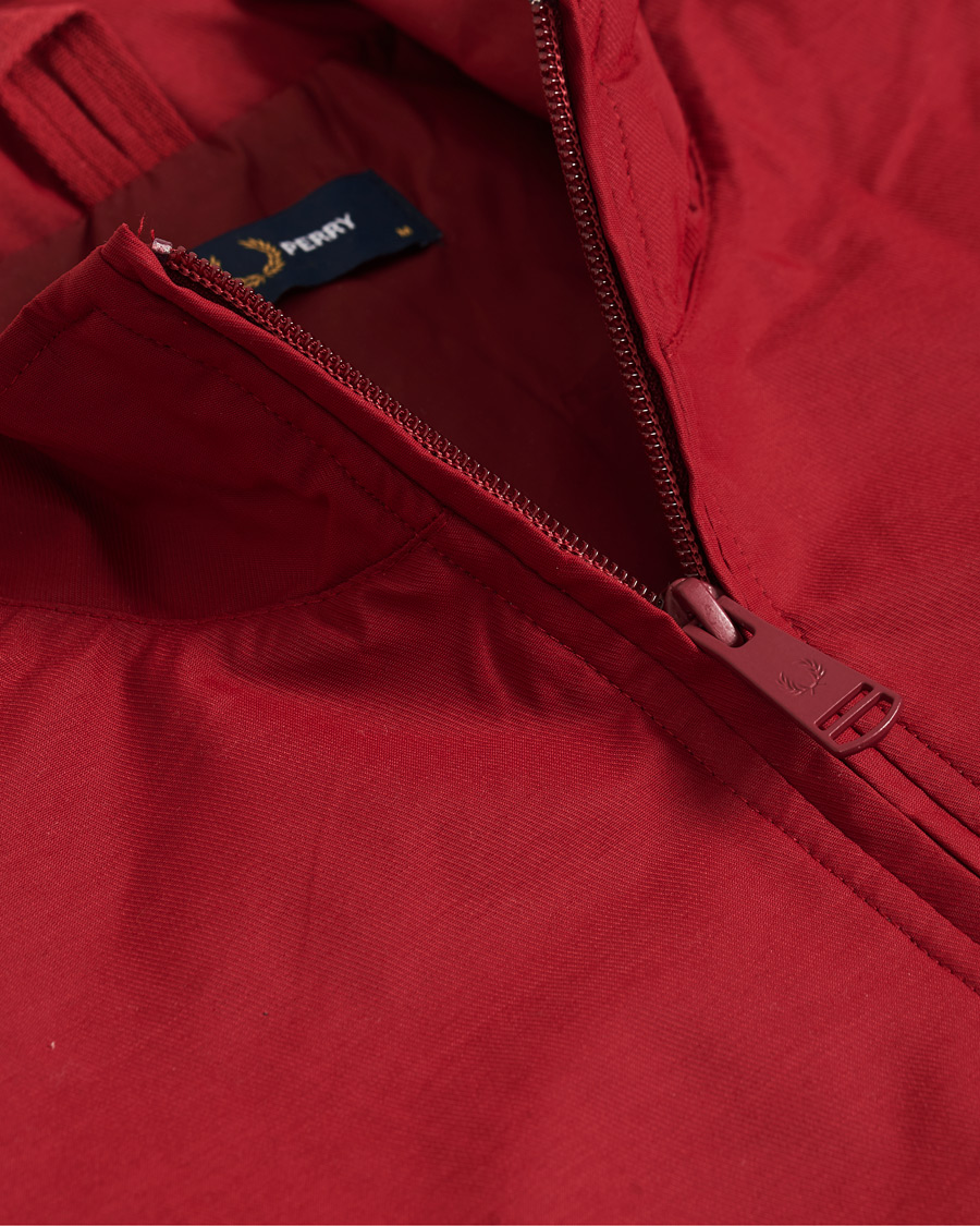 Herr | Jackor | Fred Perry | Brentham Jacket Wine Red