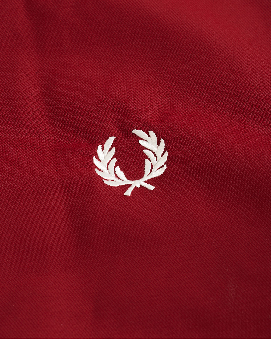 Herr | Jackor | Fred Perry | Brentham Jacket Wine Red