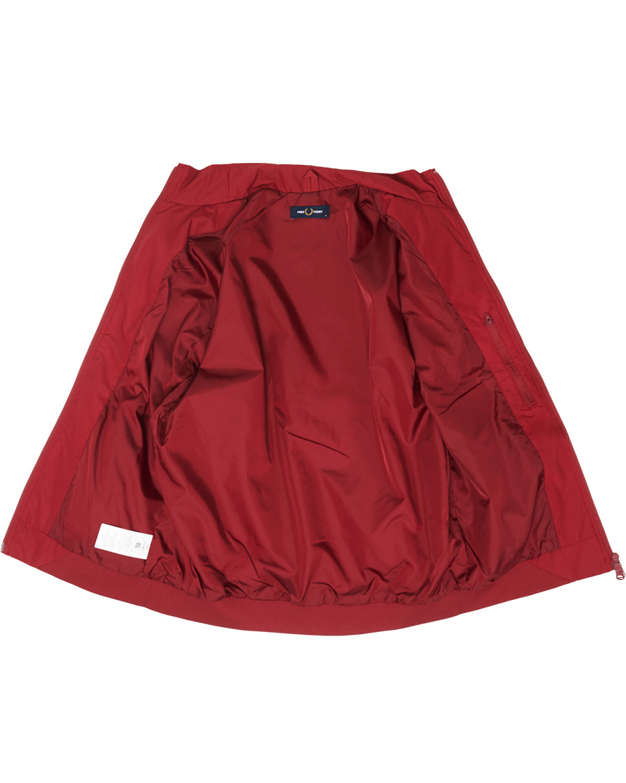 Herr | Jackor | Fred Perry | Brentham Jacket Wine Red