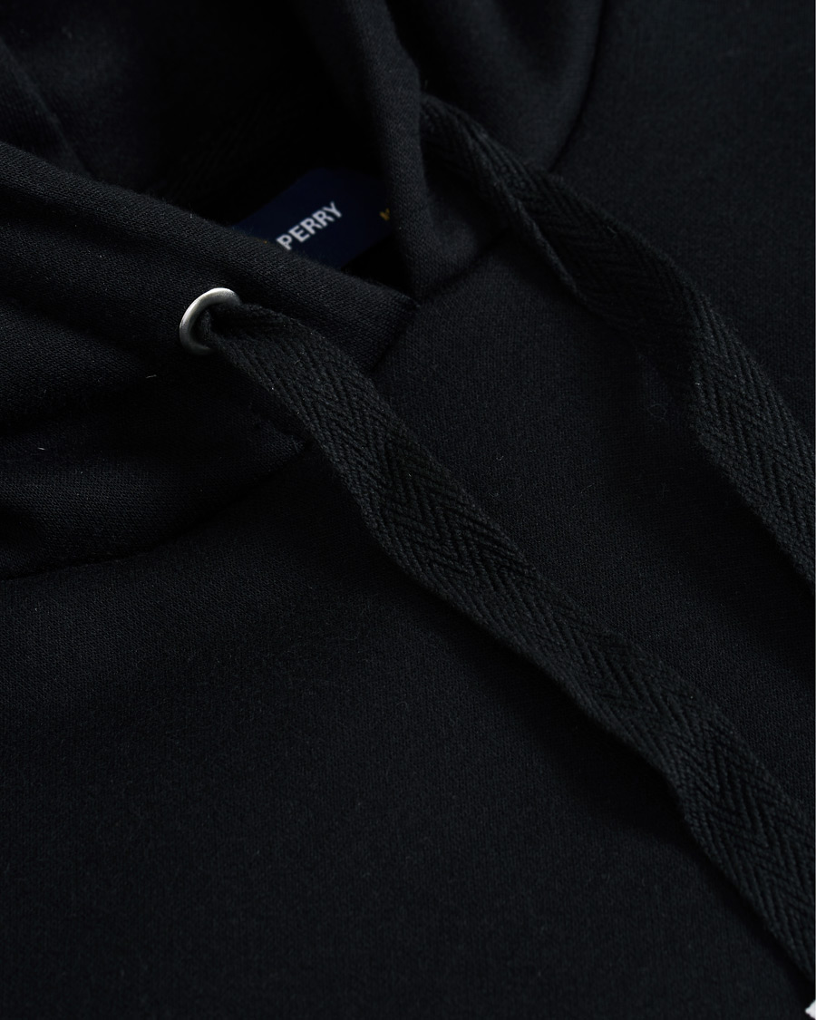 Herr | Tröjor | Fred Perry | Graphic Hooded Sweatshirt Black