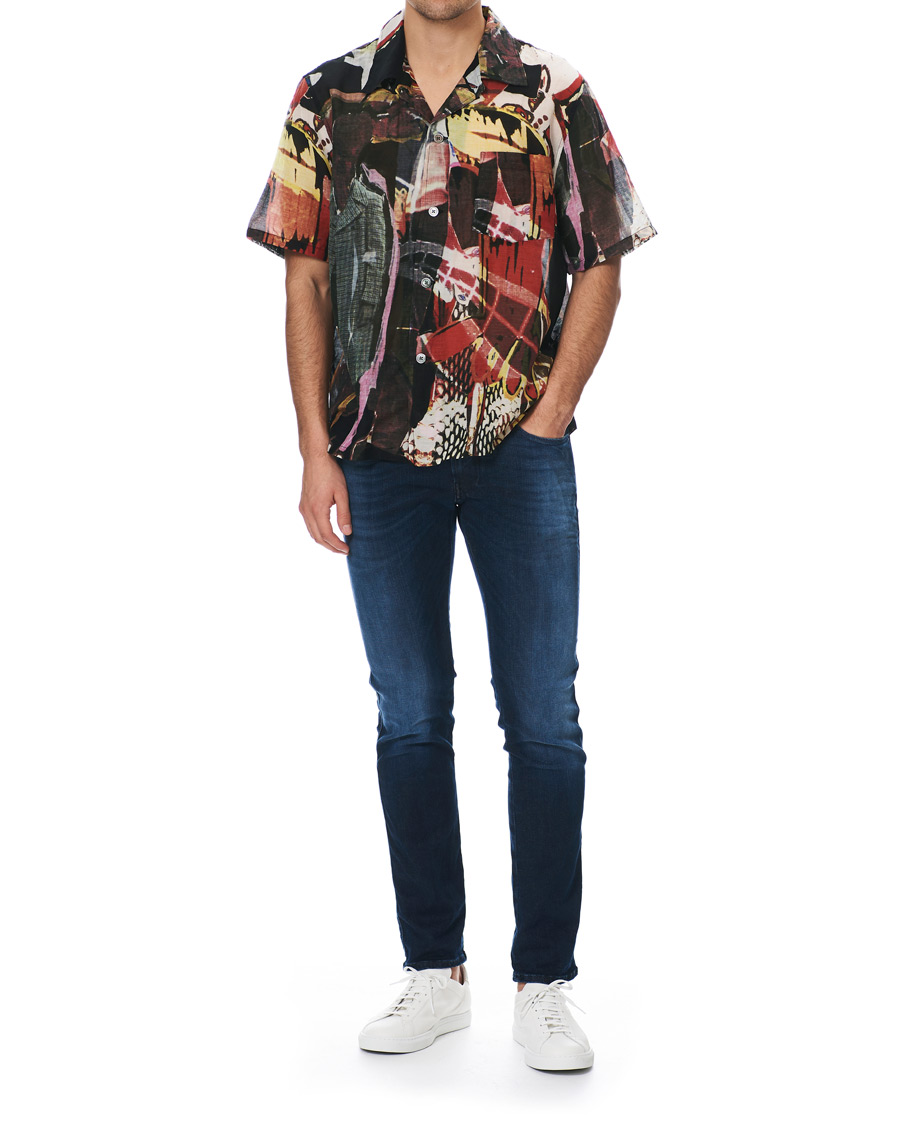 Herr | Skjortor | Our Legacy | Box Shortsleeve Shirt Peace Crowd