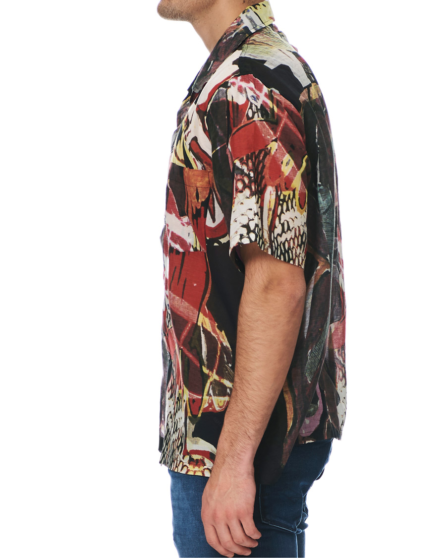 Herr | Skjortor | Our Legacy | Box Shortsleeve Shirt Peace Crowd