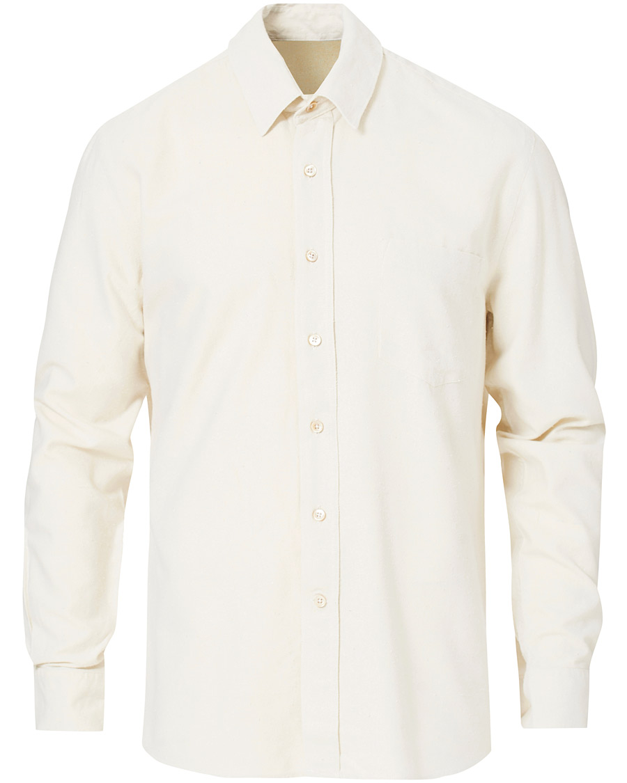 Herr | Skjortor | Our Legacy | Classic Silk Shirt White