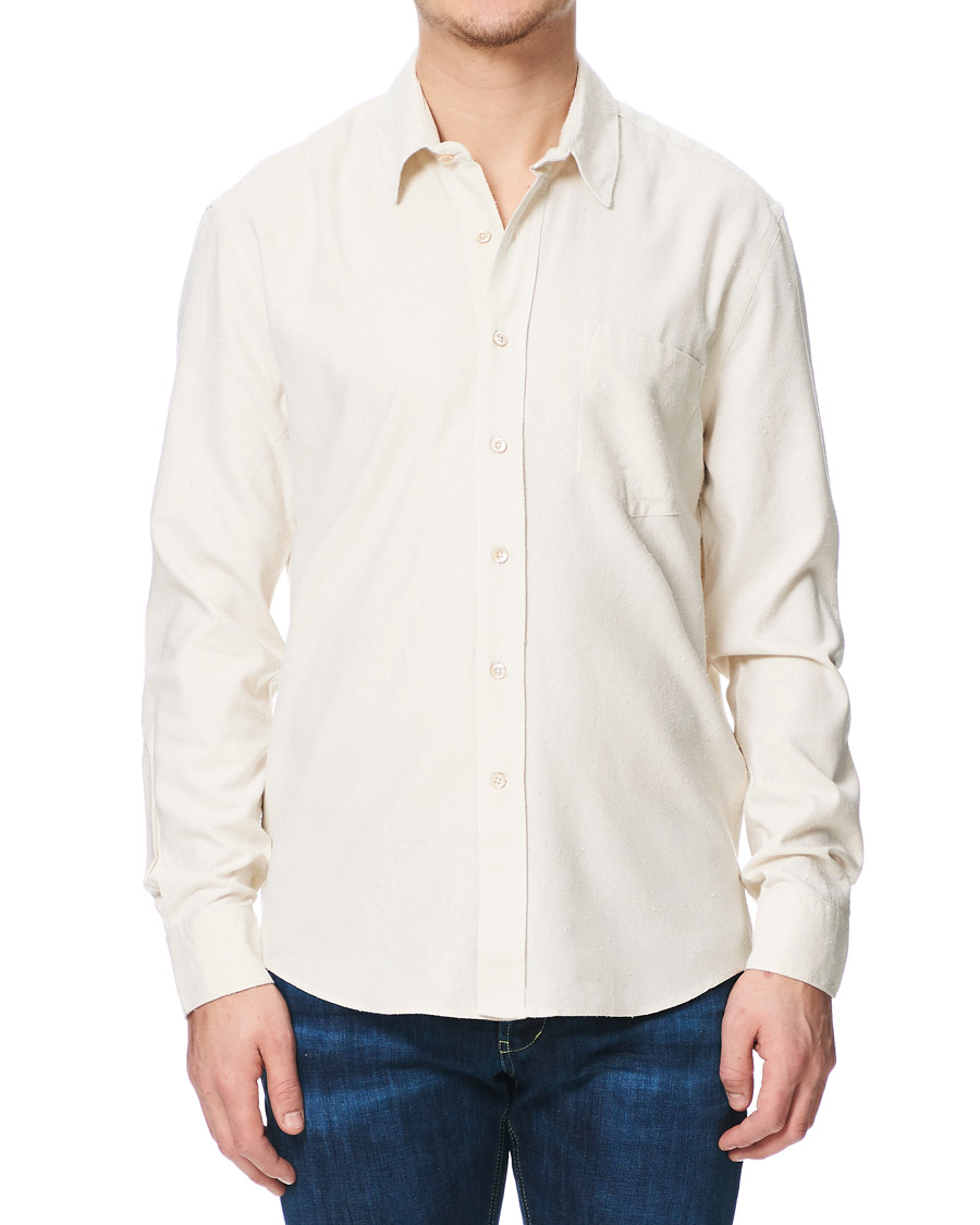 Herr | Skjortor | Our Legacy | Classic Silk Shirt White
