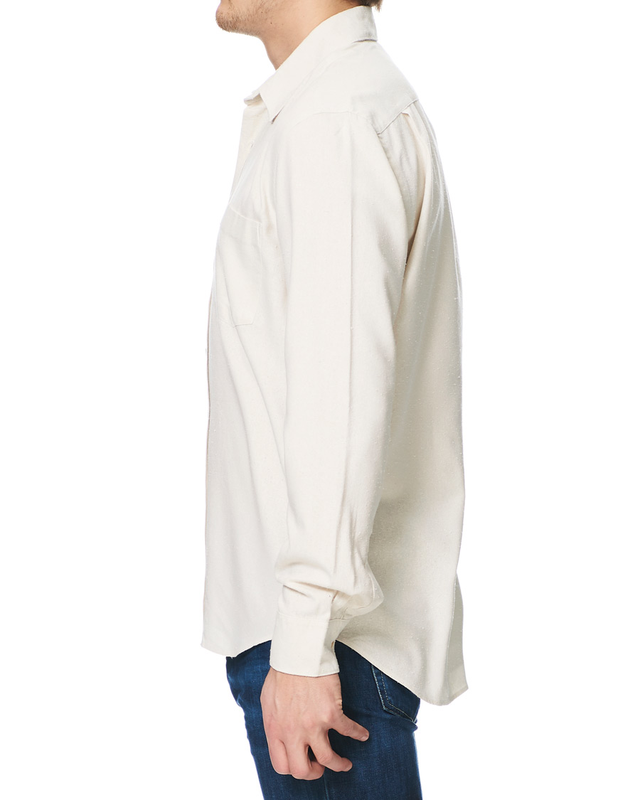 Herr | Skjortor | Our Legacy | Classic Silk Shirt White