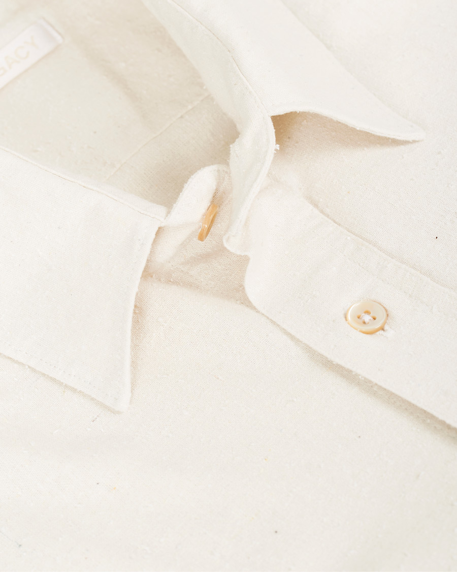 Herr | Skjortor | Our Legacy | Classic Silk Shirt White