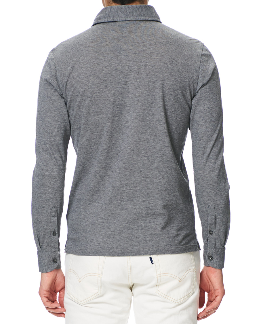 Herr | Skjortor | Gran Sasso | Popover Shirt Grey