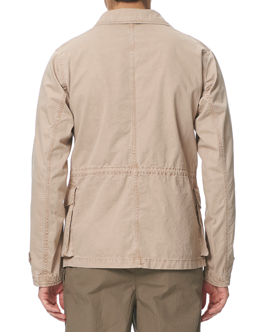 Herr | Jackor | L.B.M. 1911 | Cotton Gabardine Field Jacket Beige
