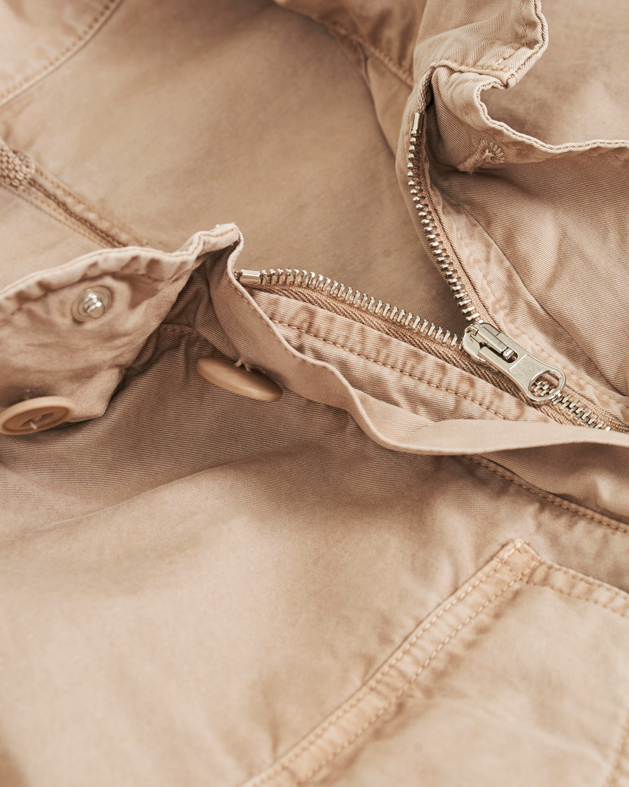 Herr | Jackor | L.B.M. 1911 | Cotton Gabardine Field Jacket Beige