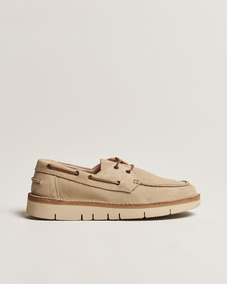 Herr | Astorflex Boatflex Moccasin Stone Suede | Astorflex | Boatflex Moccasin Stone Suede