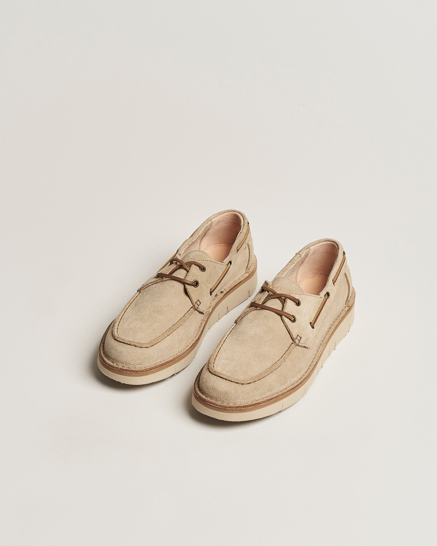 Herr | Mockaskor | Astorflex | Boatflex Moccasin Stone Suede