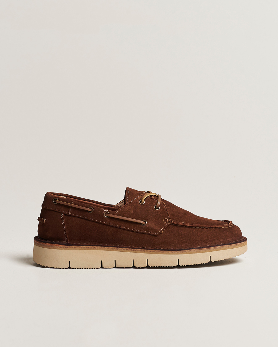 Herr | Astorflex Boatflex Moccasin Brown Suede | Astorflex | Boatflex Moccasin Brown Suede