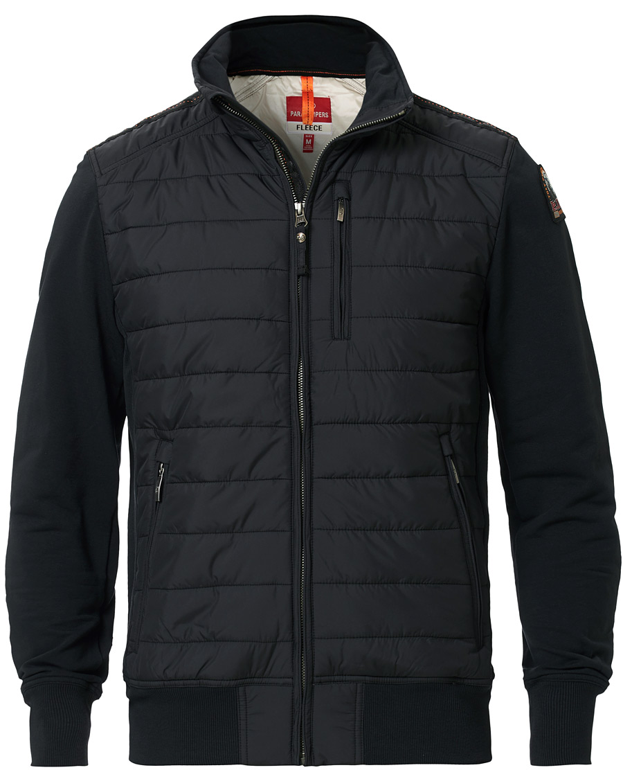 Herr | Jackor | Parajumpers | Elliot Fleece & Puffer Jacket Black