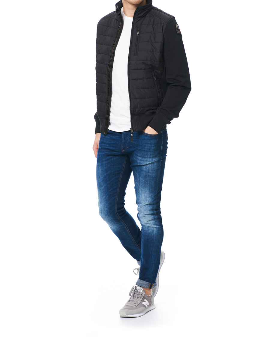 Herr | Jackor | Parajumpers | Elliot Fleece & Puffer Jacket Black