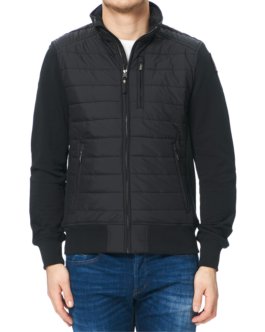 Herr | Jackor | Parajumpers | Elliot Fleece & Puffer Jacket Black