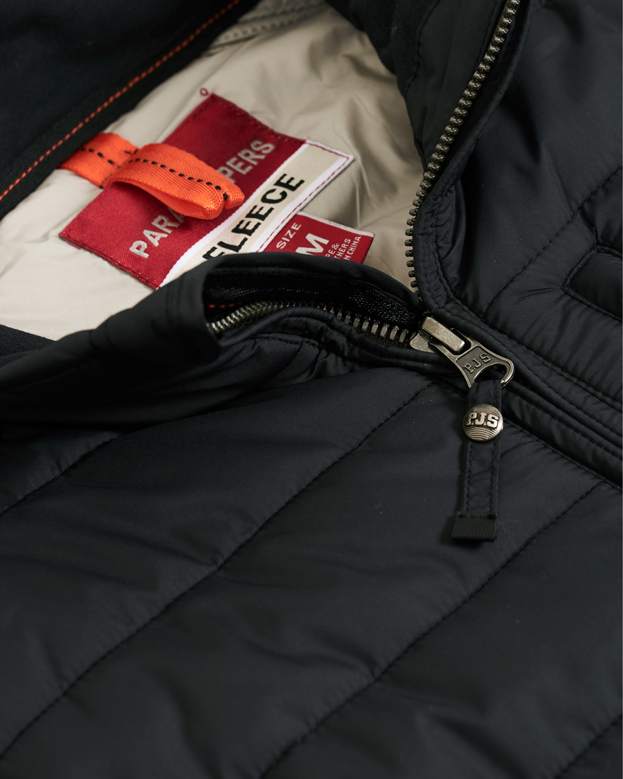 Herr | Jackor | Parajumpers | Elliot Fleece & Puffer Jacket Black