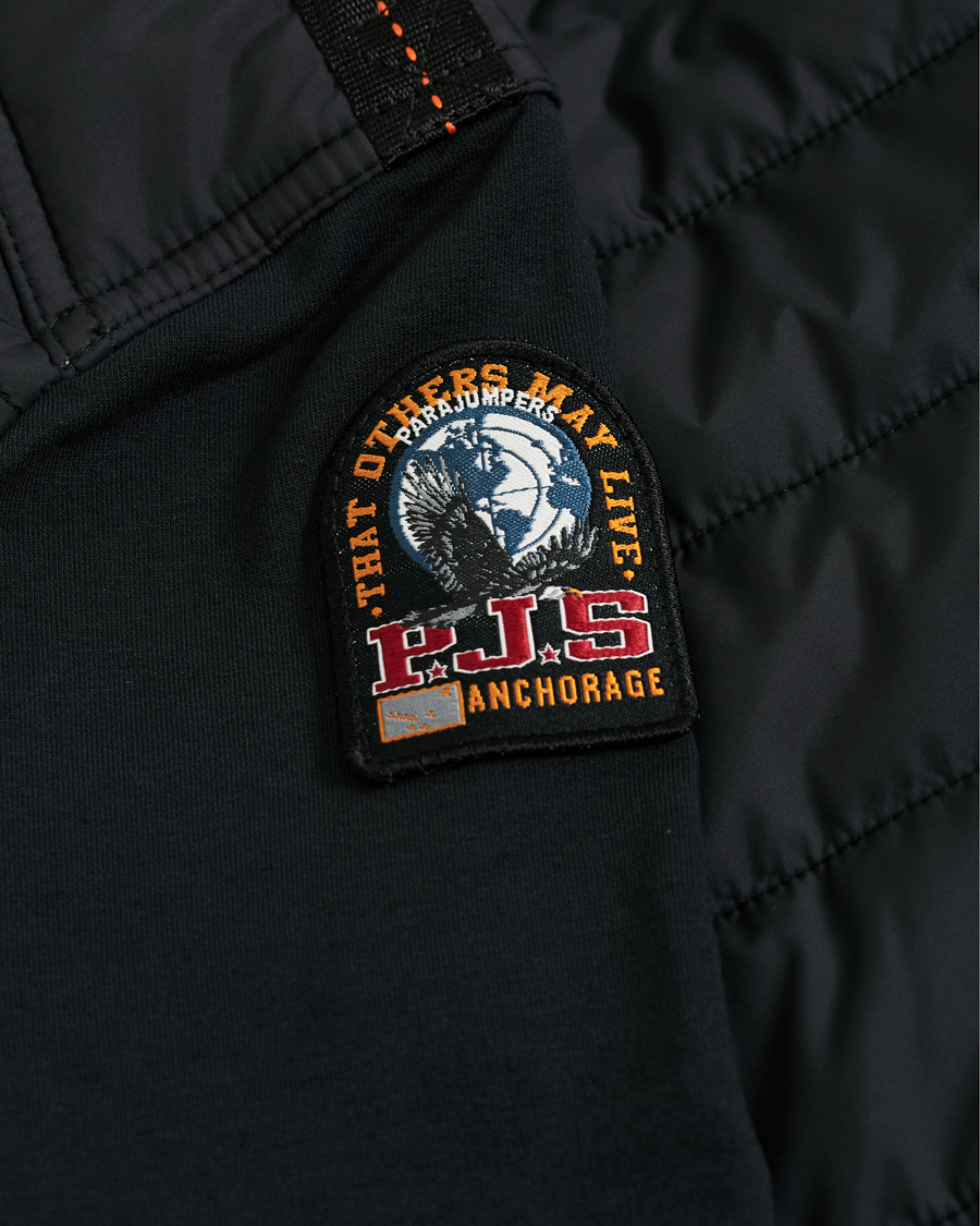 Herr | Jackor | Parajumpers | Elliot Fleece & Puffer Jacket Black