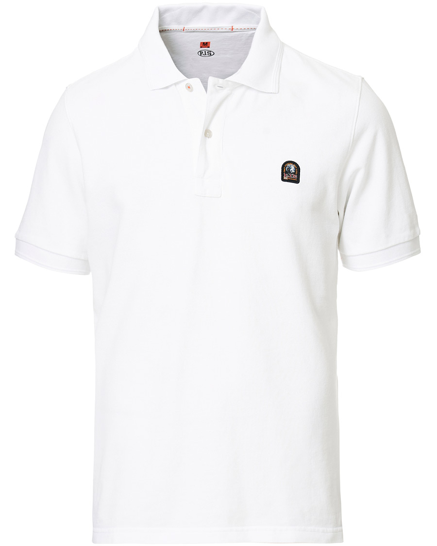 Herr | Pikéer | Parajumpers | Patch Polo White Cream XL