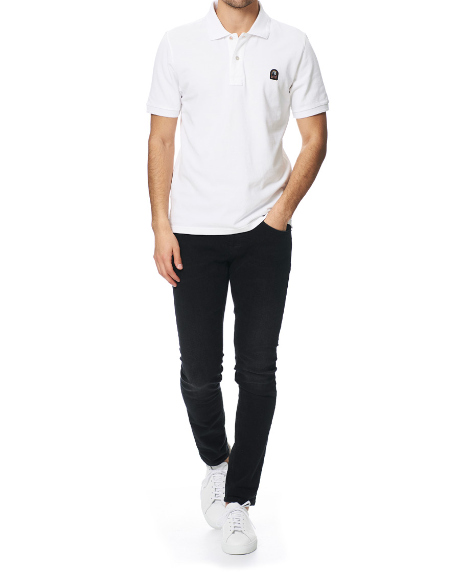 Herr | Pikéer | Parajumpers | Patch Polo White Cream XL