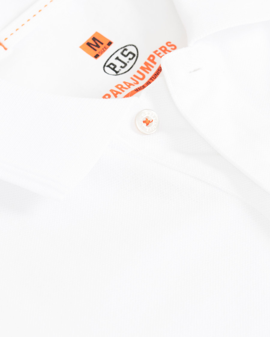 Herr | Pikéer | Parajumpers | Patch Polo White Cream XL