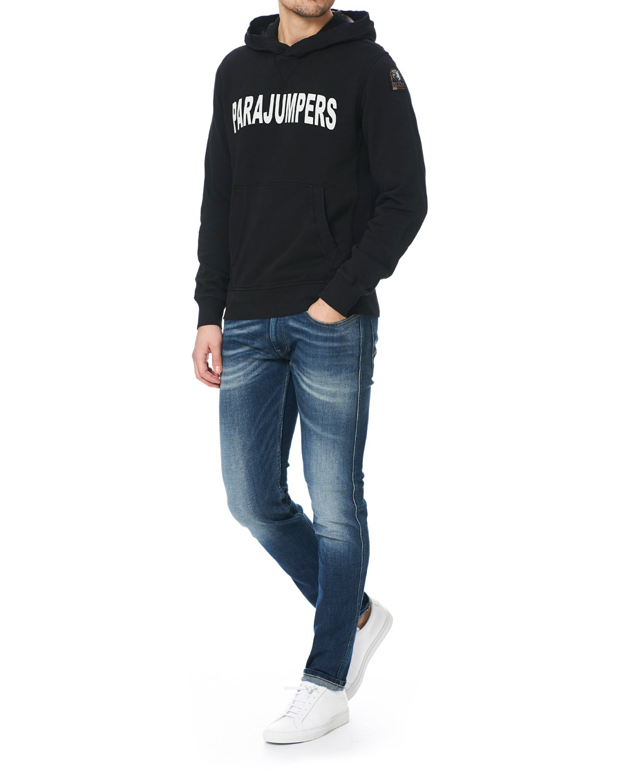 Herr | Tröjor | Parajumpers | Chess Hoodie Black