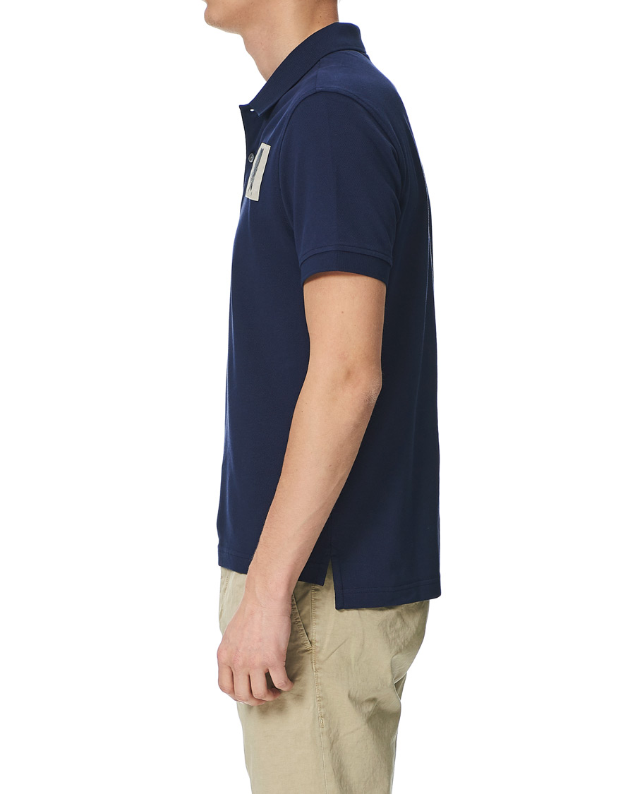 Herr | Pikéer | Kent & Curwen | Small Rose Polo Navy