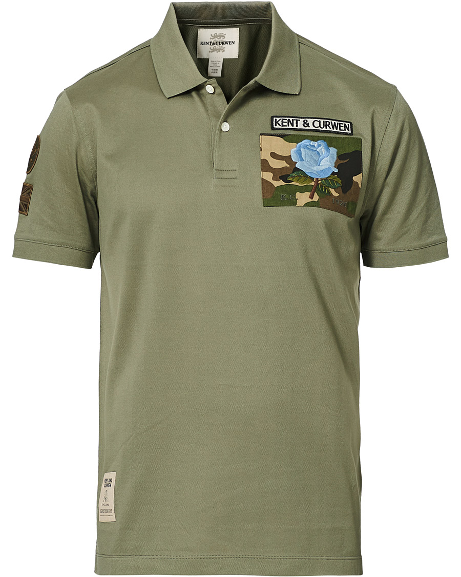 Herr | Pikéer | Kent & Curwen | Lowther Logo Polo Pingrove