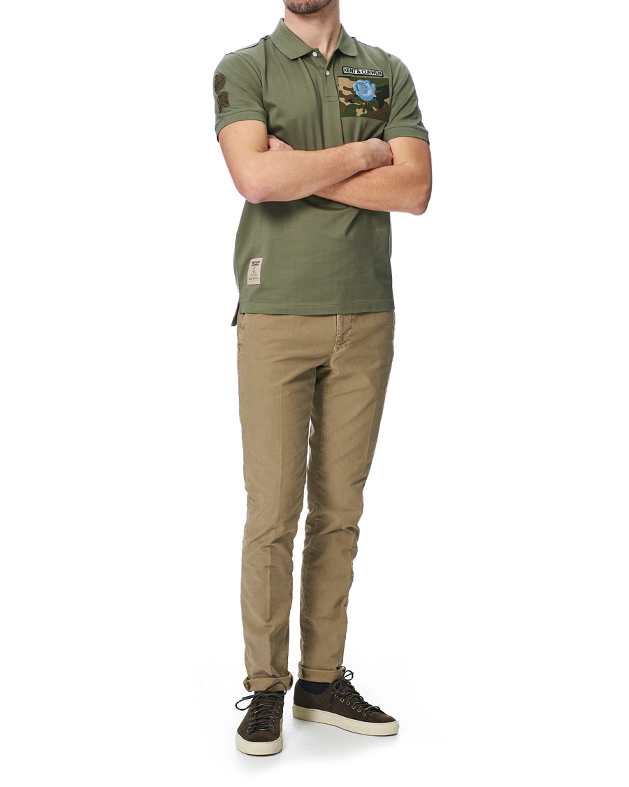 Herr | Pikéer | Kent & Curwen | Lowther Logo Polo Pingrove
