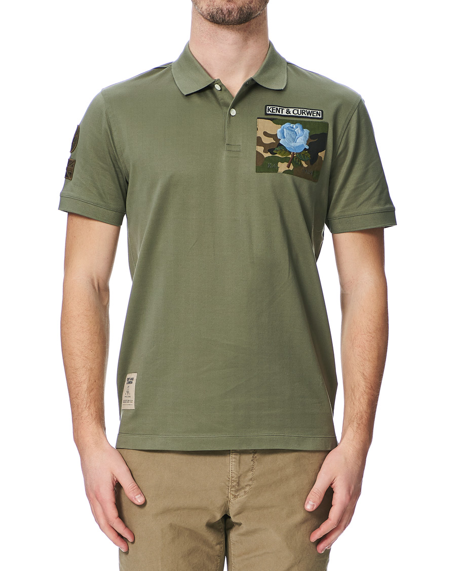 Herr | Pikéer | Kent & Curwen | Lowther Logo Polo Pingrove