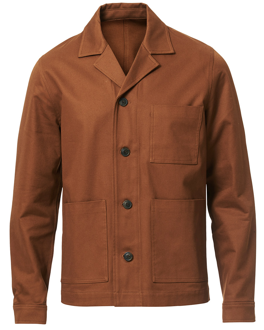 Herr | Skjortor | Samsøe Samsøe | Samsøe & Samsøe Cotton New Worker Jacket Monks Robe