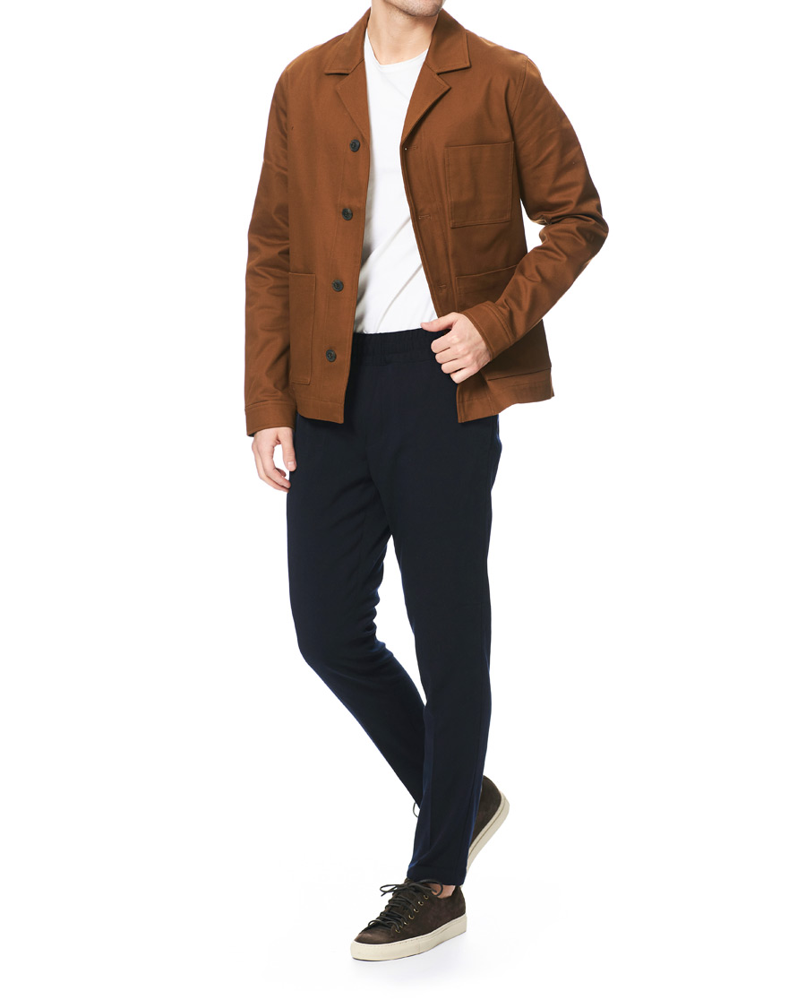 Herr | Skjortor | Samsøe Samsøe | Samsøe & Samsøe Cotton New Worker Jacket Monks Robe