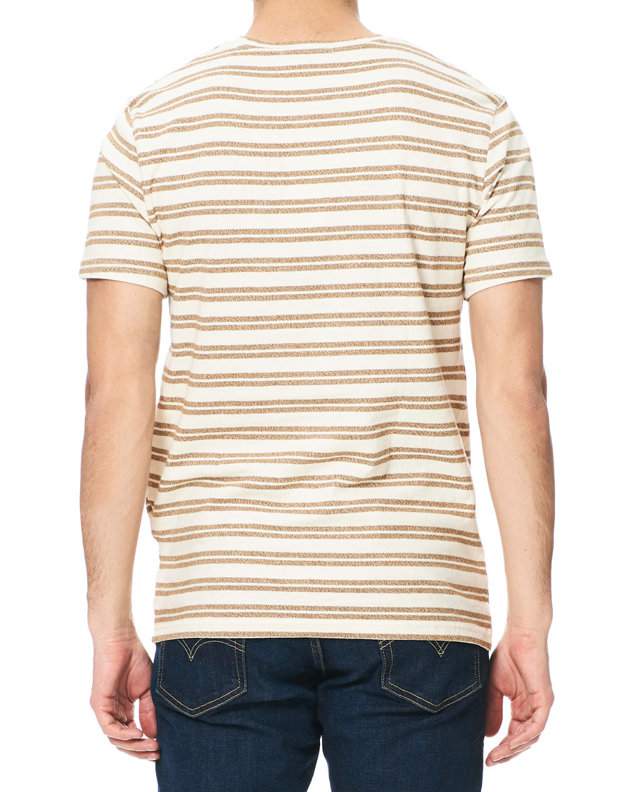Herr | T-Shirts | Samsøe Samsøe | Samsøe & Samsøe Carpo Striped Short Sleeve Tee Monks Robe