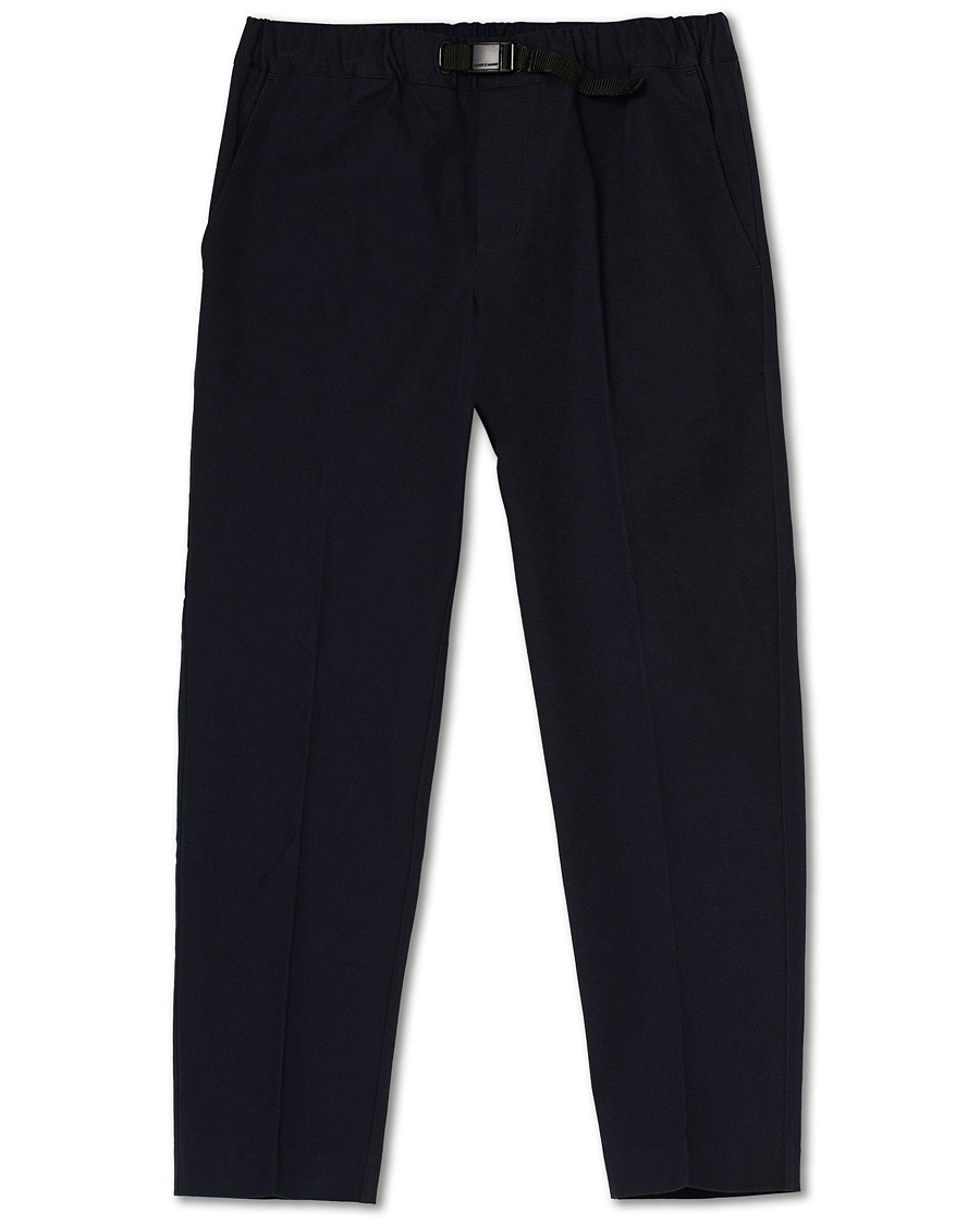 Herr | Byxor | Samsøe Samsøe | Samsøe & Samsøe Agnar Cropped Cotton Trousers Night Sky