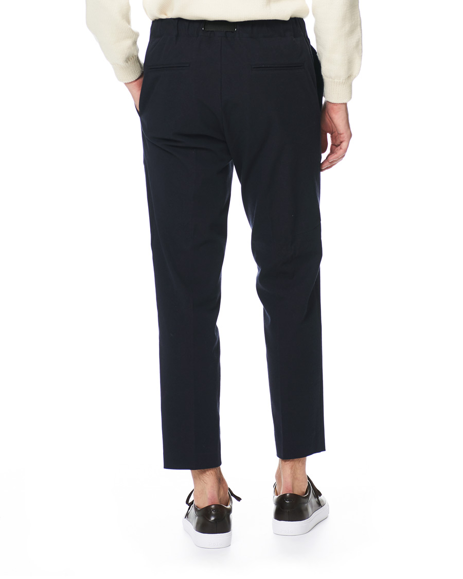 Herr | Byxor | Samsøe Samsøe | Samsøe & Samsøe Agnar Cropped Cotton Trousers Night Sky