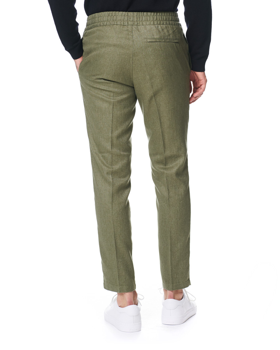 Herr | Byxor | Samsøe Samsøe | Samsøe & Samsøe Smithy Hemp Trousers Deep Green