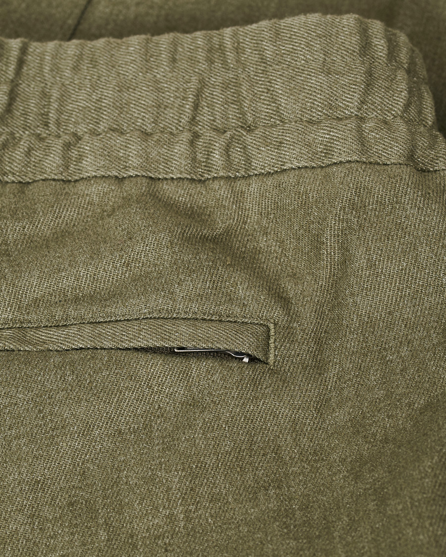 Herr | Byxor | Samsøe Samsøe | Samsøe & Samsøe Smithy Hemp Trousers Deep Green