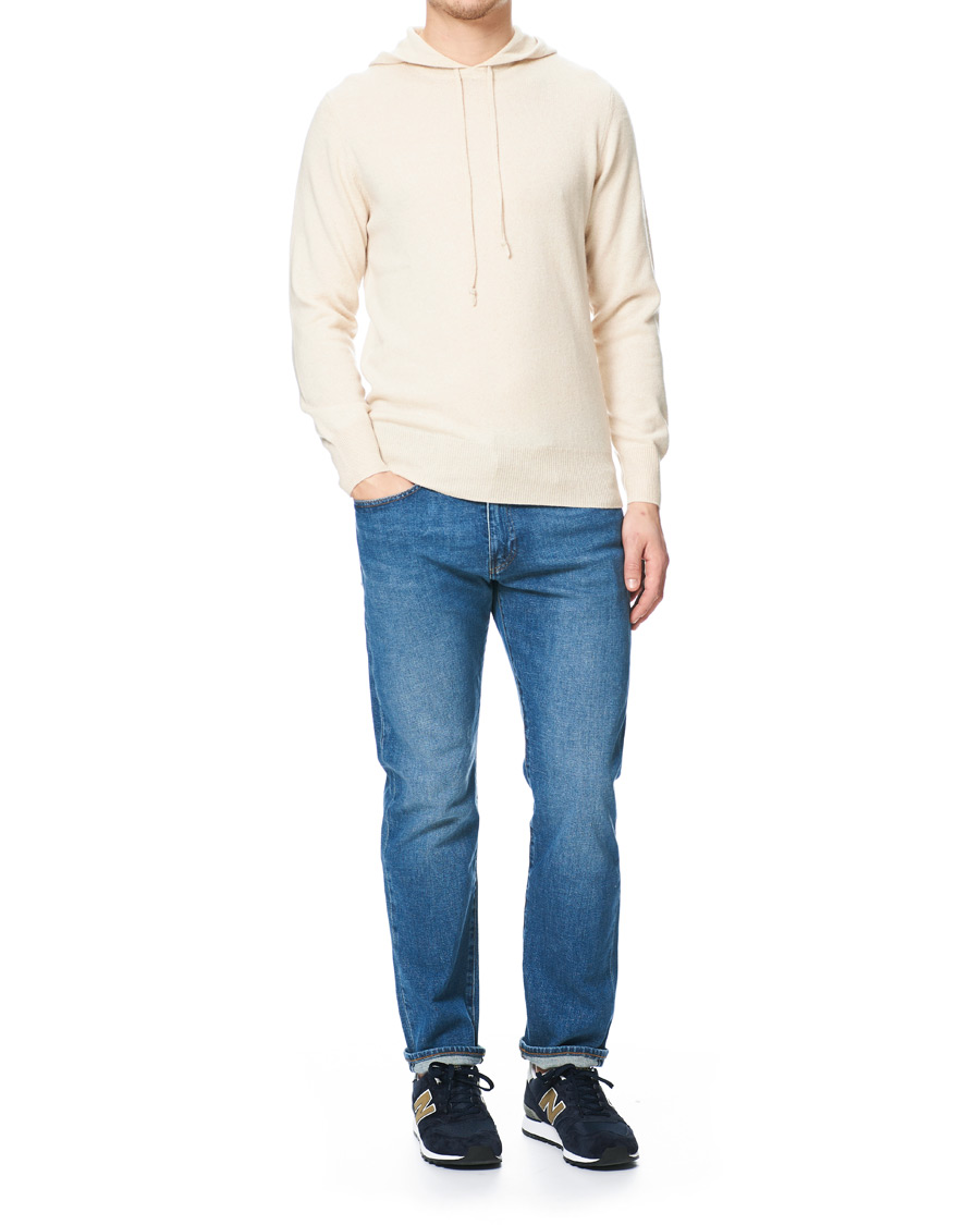 Herr | Tröjor | Soft Goat | Cashmere Hoodie Beige